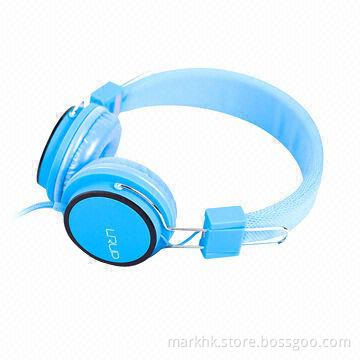 Headphones, Color Braided Wire, 3.5mm Connector